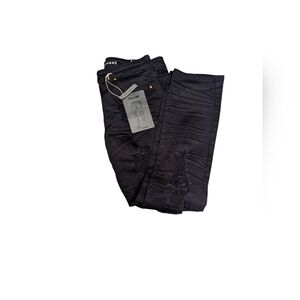 (NEW) Men's Argonaut Black Distress ULTRA SLIM Jeans 36/32